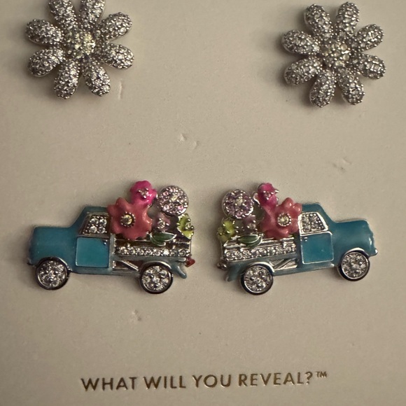 Bomb Party “Summertime Flower Truck” 
Earring Stud Set
New, never worn - Picture 3 of 6